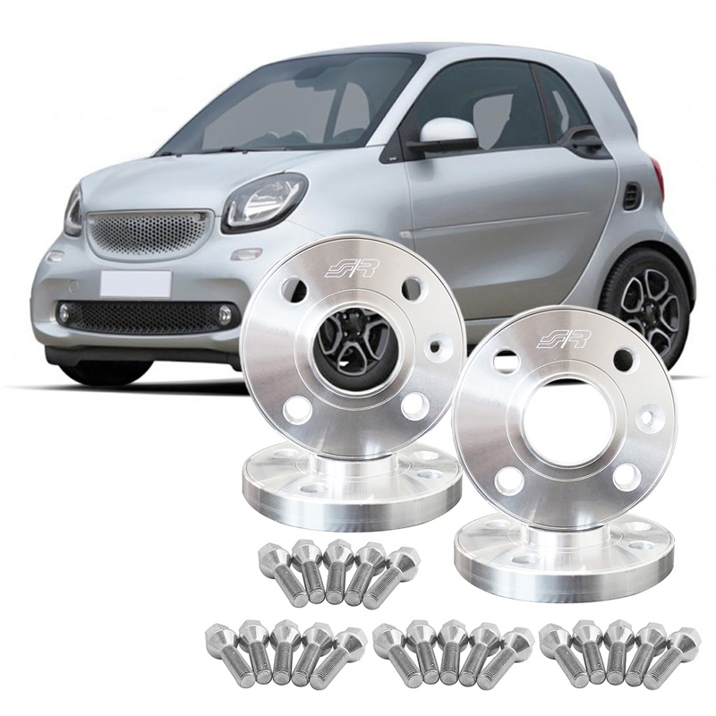 Simoni Racing Aluminium Spoorverbreder Set - 2x16,5mm(VA) - 2x16,5mm(AA) (Naaf 60,1mm) inclusief wielbouten -  Smart diversen