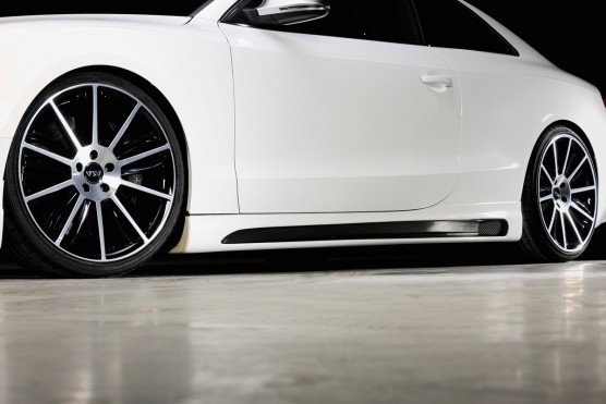 Zijskirts Audi A5 B8/B81 Sportback Rieger Carbon