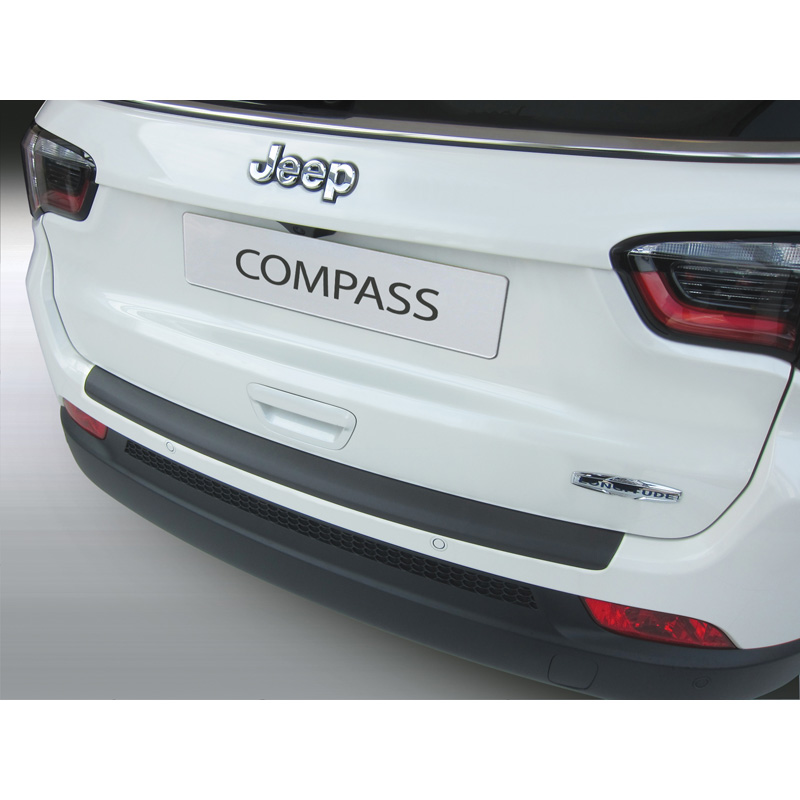 ABS Achterbumper beschermlijst  Jeep Compass 7/2017- Zwart