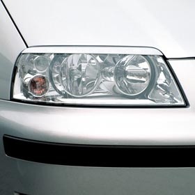 Koplampspoilers VW Sharan 5.00-...ABS