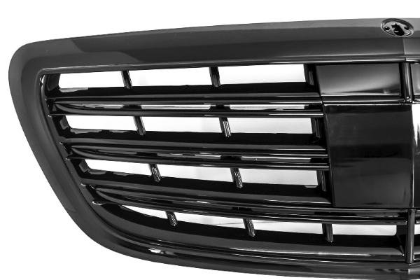 Grill Mercedes W222 S65 Design Glans Zwart