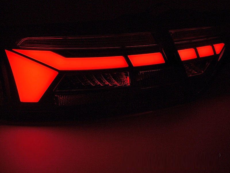 Achterlichten Audi A5 8T 11-16 LED smoke (voor LED)