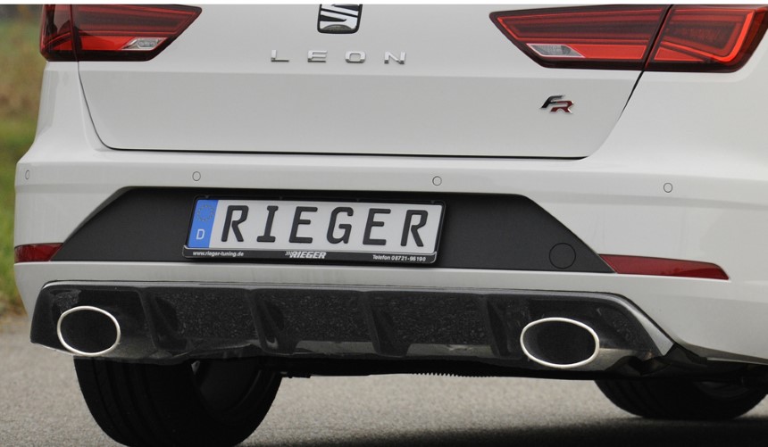 Uitlaatsysteem Seat Leon FR (5F) 1.6/2.0L TDI Rieger