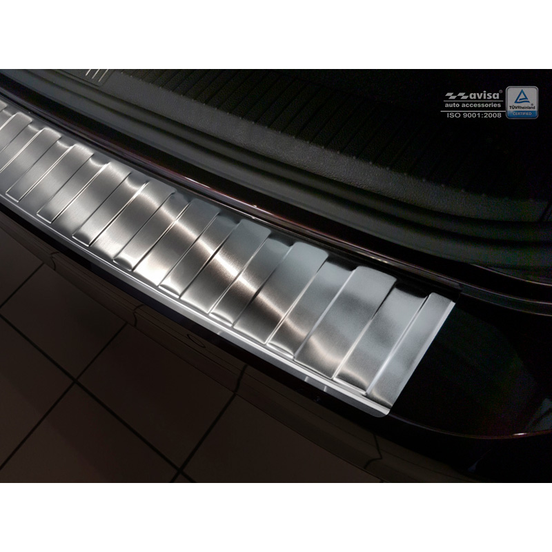 RVS Achterbumperprotector  Volkswagen Passat 3G Variant 2014-2019 & 2019-2023 'Ribs'