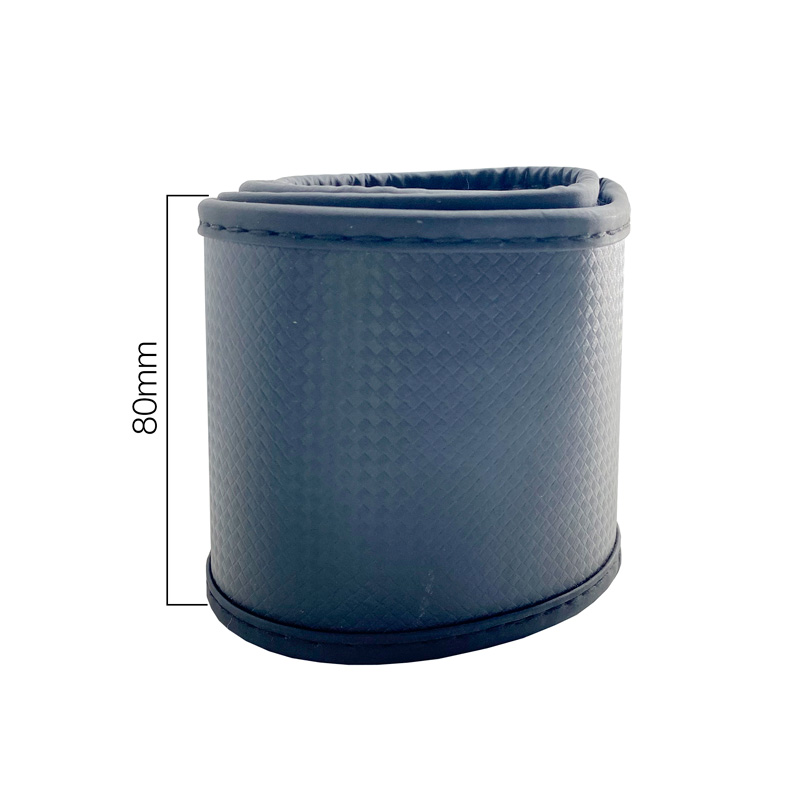 Simoni Racing Stuurwielhoes Carbon Look - Zwart Eco-Leder - 37-39cm