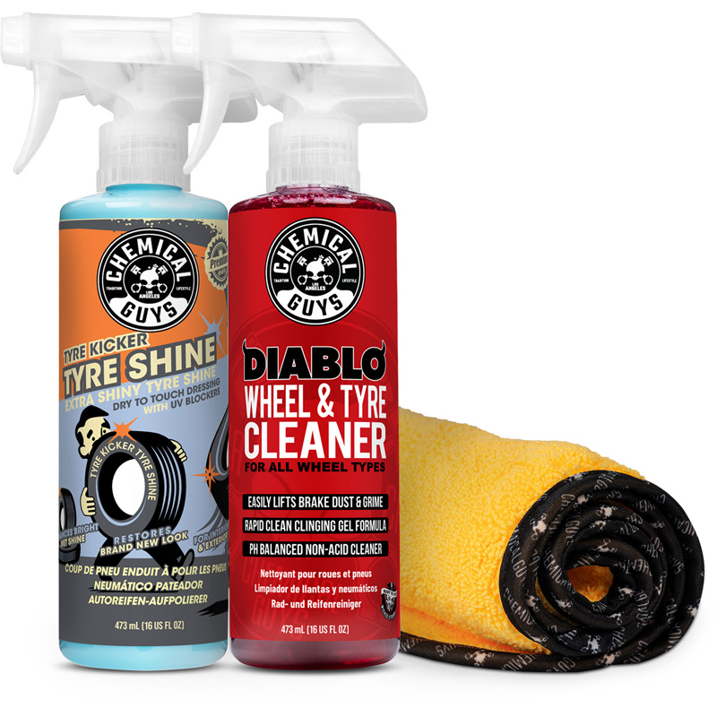 Chemical Guys Wheel & Tyre Shine Starter Kit (3 producten)