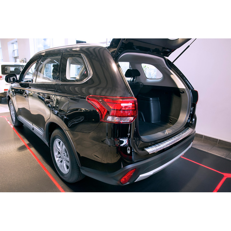 RVS Achterbumperprotector  Mitsubishi Outlander 2015- 'Ribs'
