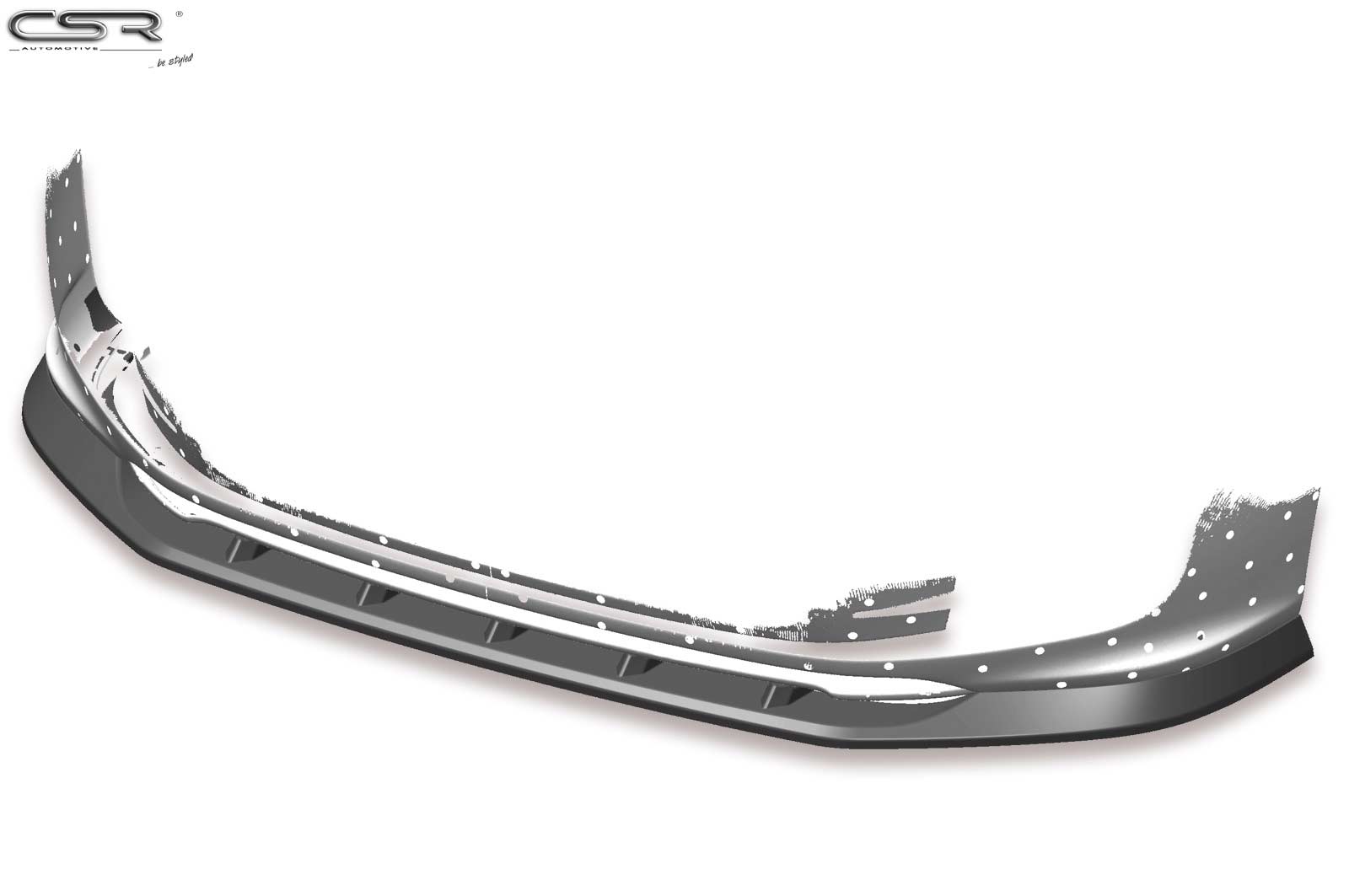 Voorspoiler VW Golf 6 GTI Edition 35 Glans Zwart – 05/2011–11/2012