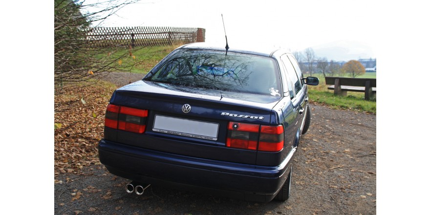 VW Passat 35i - Bj. vanaf 10/93 Einddemper - 2x80 Typ 13 FOX