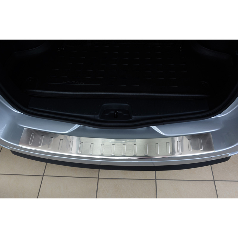RVS Achterbumperprotector  Dacia Logan MCV 2013- 'Ribs'