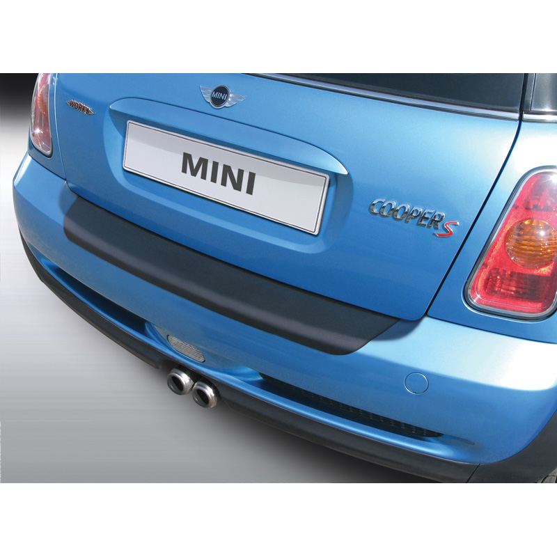 ABS Achterbumper beschermlijst  BMW Mini One/Cooper 2004-2006 Zwart