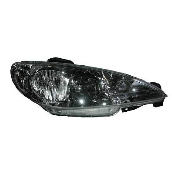 Koplamp links Peugeot 206 05->> VALEO H7+H1