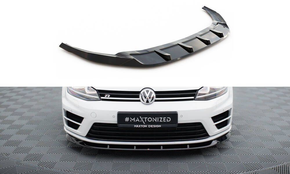 voorspoiler V.6 Volkswagen Golf R MK7