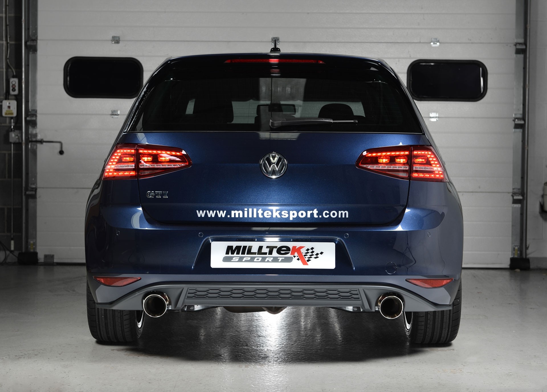 Milltek VW Golf VII Turbo-back incl. Hi-Flow SportsCat Polished
