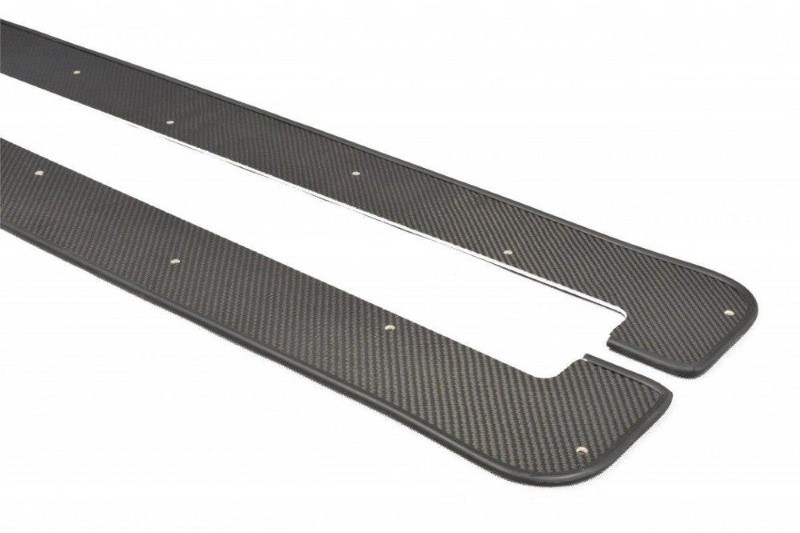 Zijskirts Diffusers Ford Mustang GT Mk6 Racing Glanzend Zwart