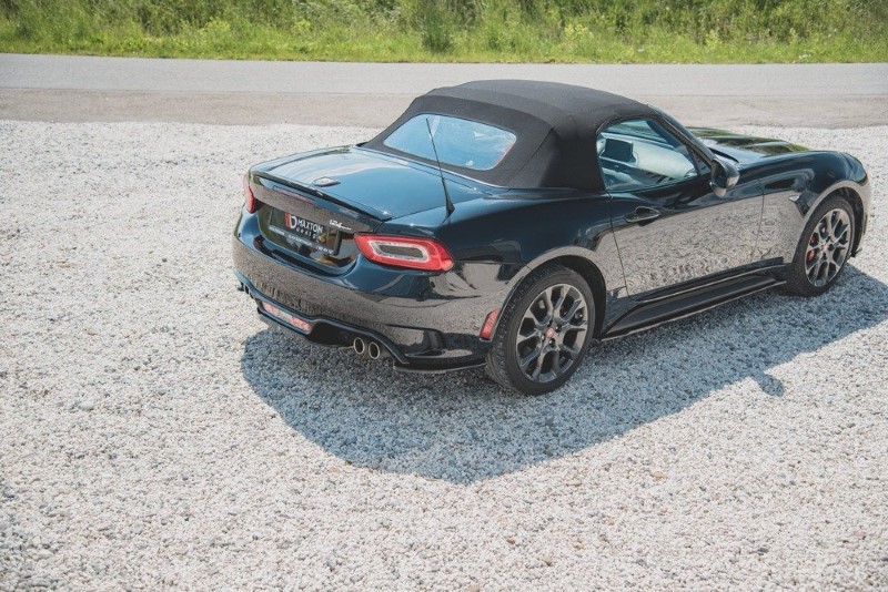 Centrale Spoiler Fiat 124 Spider Abarth Glanzend Zwart
