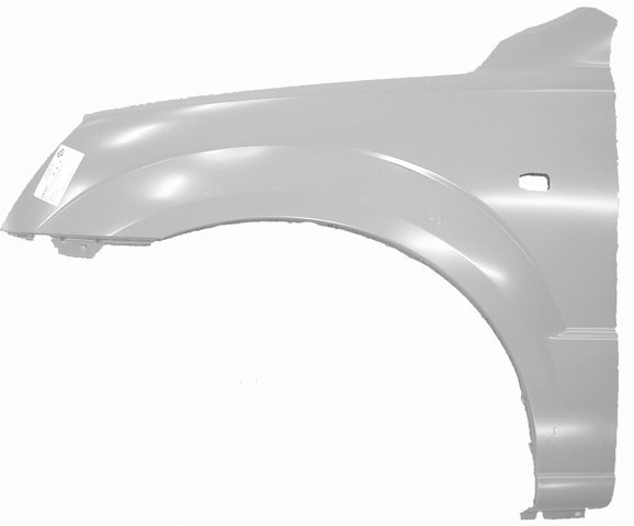 Voorscherm links KIA SORENTO 02-06 ZONDER GATEN voor VERBR.