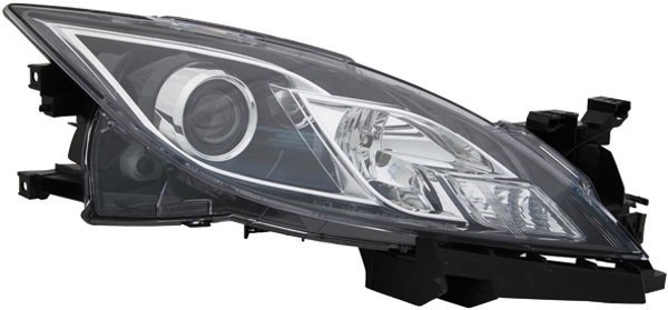 Koplamp rechts Mazda 6 07->> H9+H11