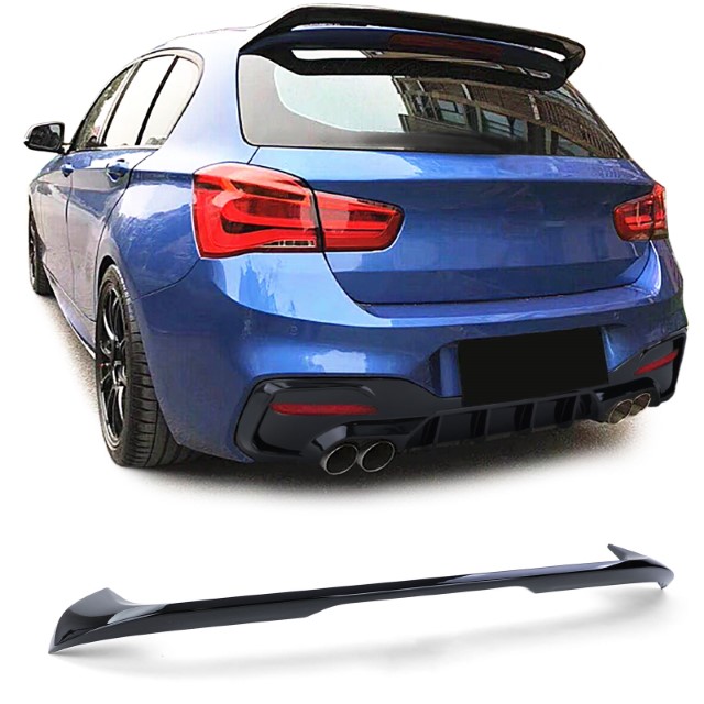 Dakspoiler BMW 1 Serie F20 / F21 Facelift Glans Zwart