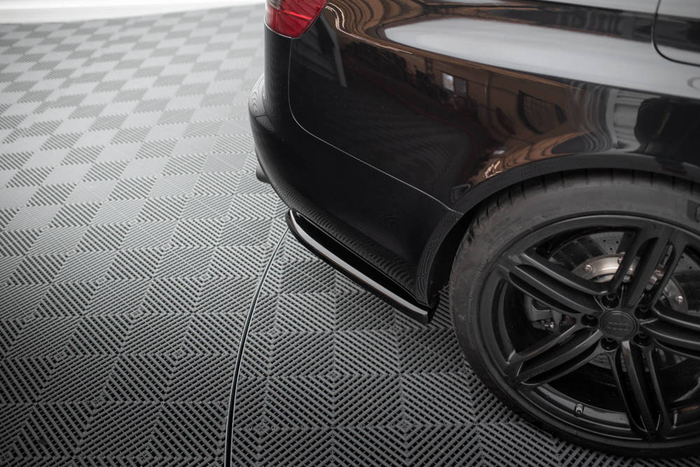 Zijdiffusers Audi RS6 C6 Avant Maxton Glans Zwart