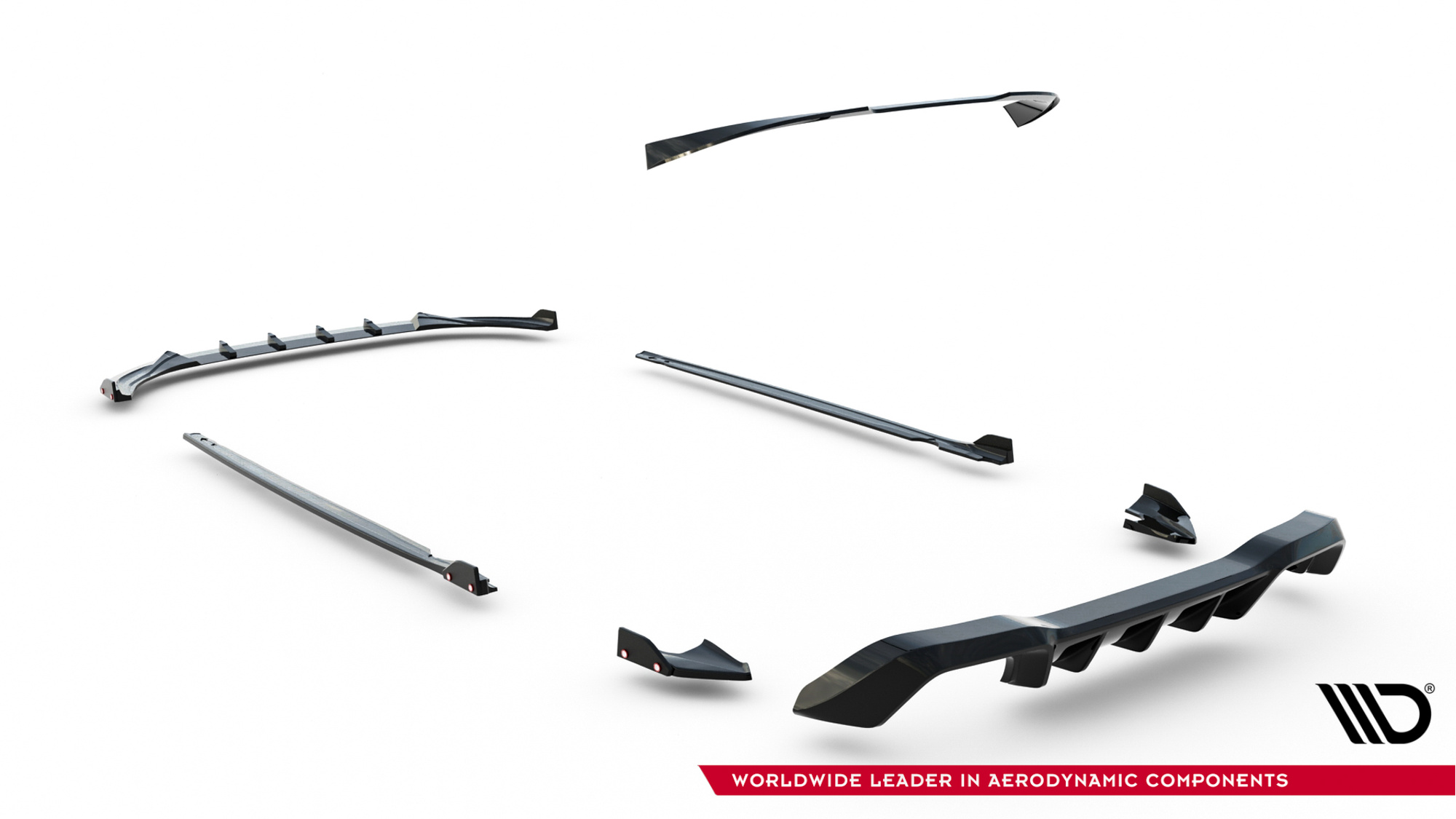 Bodykit Volkswagen Golf R Hatchback Mk8 Facelift V.4 (2024–heden)