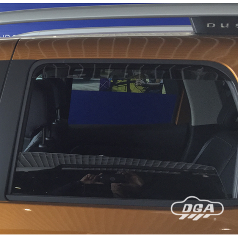 DGA Zijwindschermen (Achter)  Dacia Duster II 2018-2023 (2-delig)