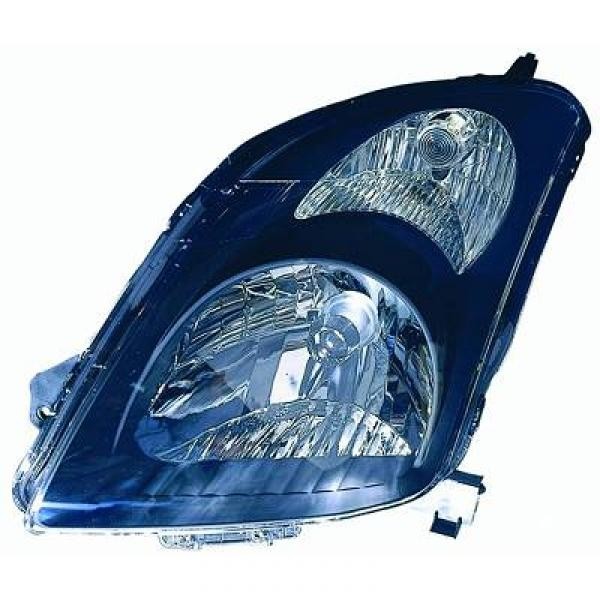 Koplamp links SWIFT 05-10 DEPO H4/ZWART