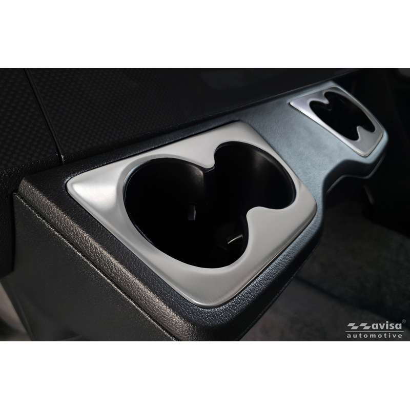 Avisa RVS bekerhouder afdekking (2 stuks)  Mercedes Sprinter III 2018- - Zilver