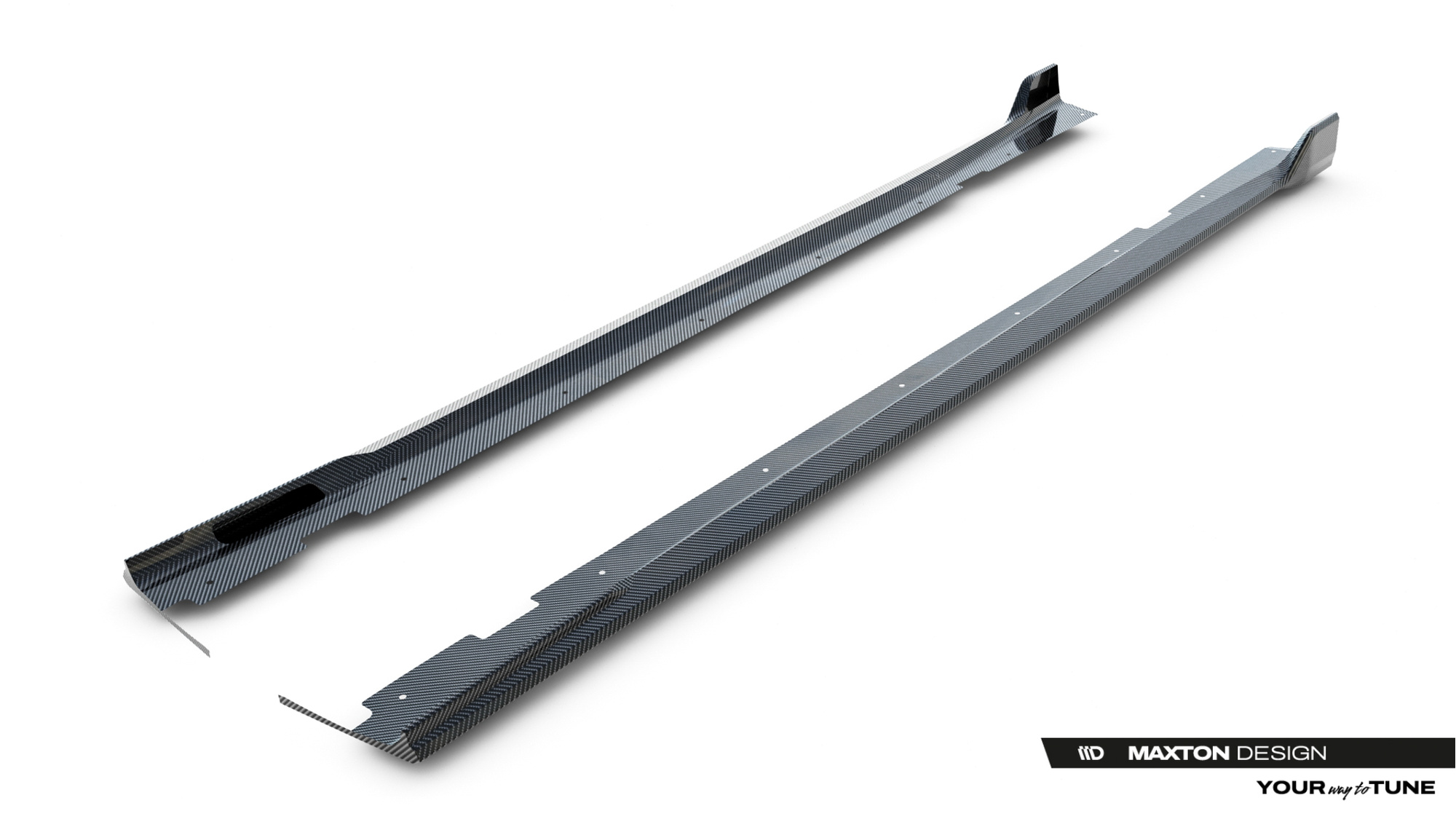 Prepreg Carbon Fiber Side Skirts BMW X7 M-Pack G07 – Maxton Design