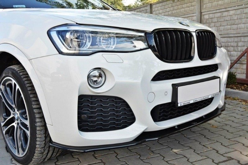 Voorspoiler BMW X4 M-Pack Glanzend Zwart