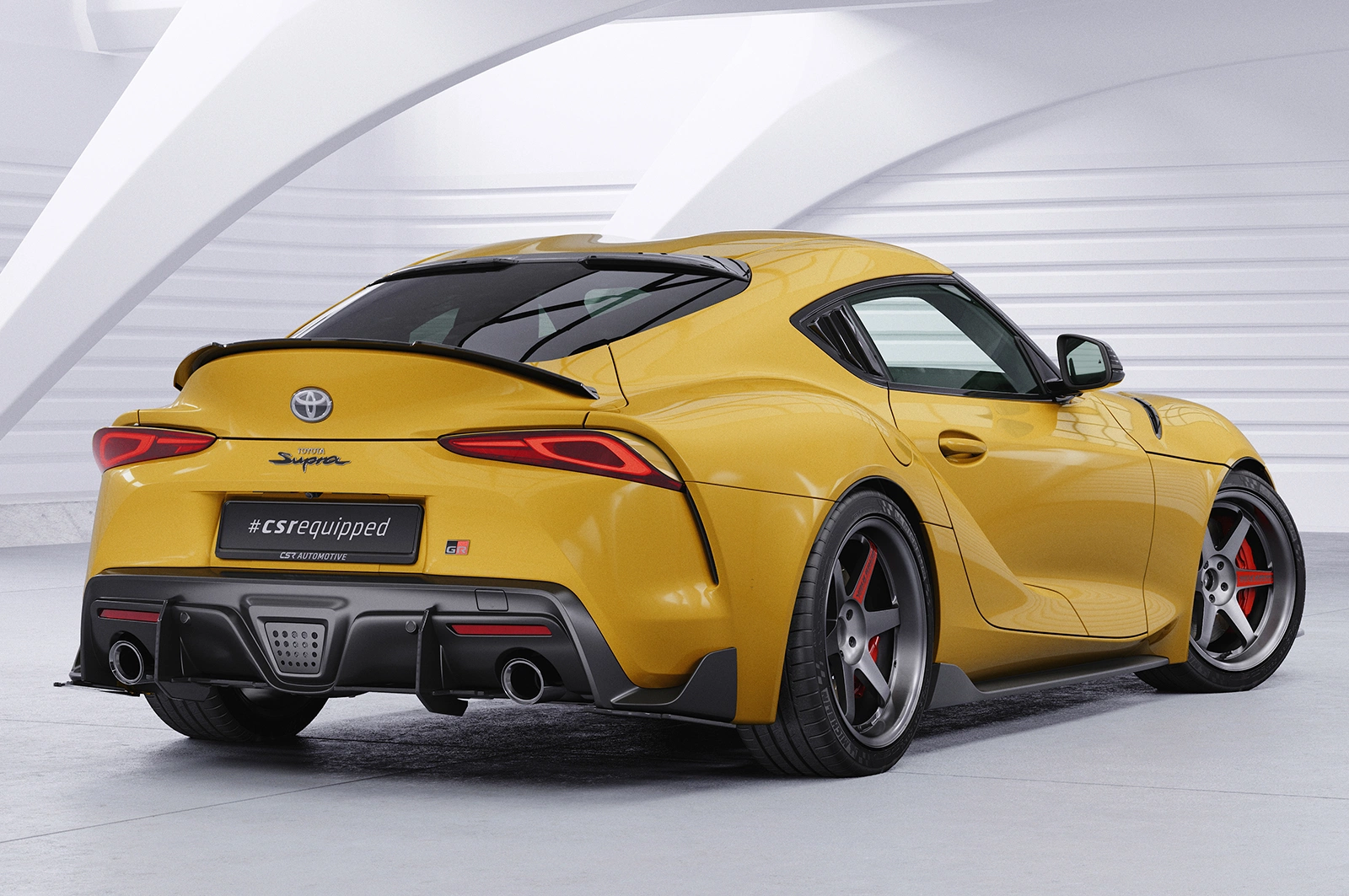 Achterspoiler Toyota GR Supra (A90) (2019–) Glans Zwart – CSR Automotive