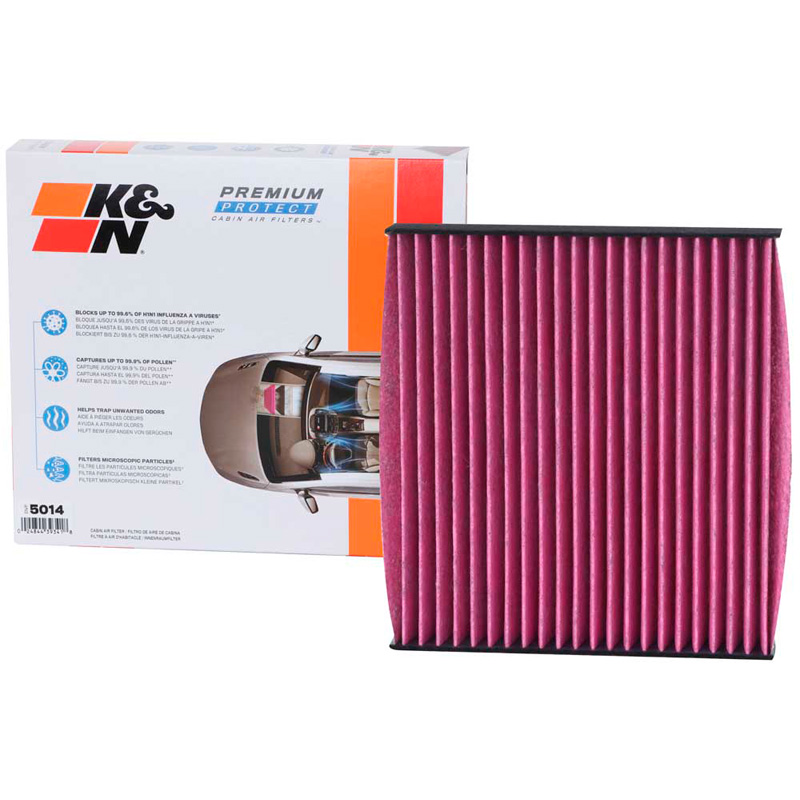 K&N Premium Single-Use Interieurluchtfilter  Toyota/Lexus/Jaguar/Landrover diverse modellen (DVF5014)