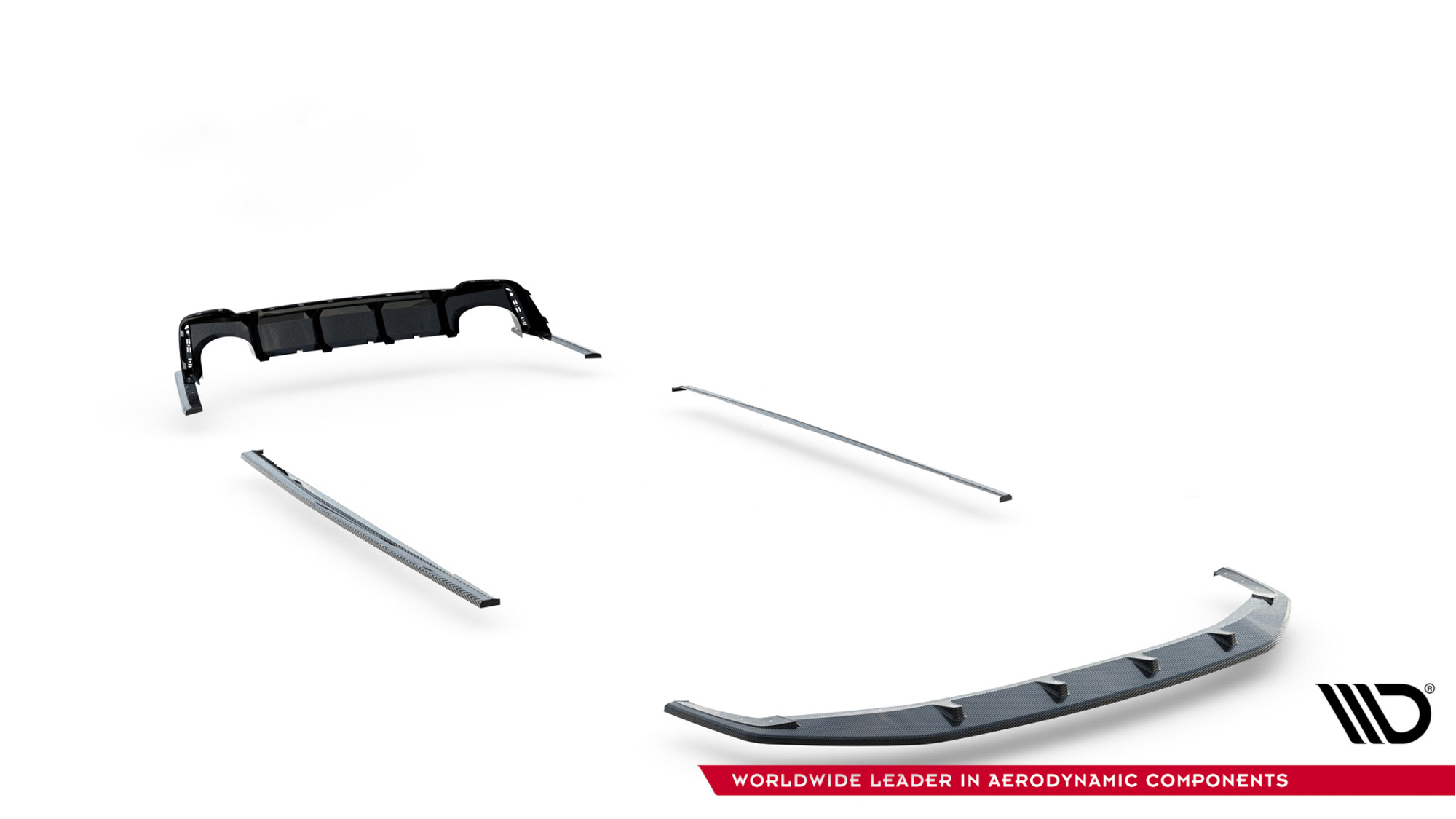 Bodykit Carbon Fiber Splitters Audi RS7 C8 (2019–2023)
