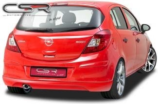 Achterbumper Diffusor Opel Corsa D 2006- ABS
