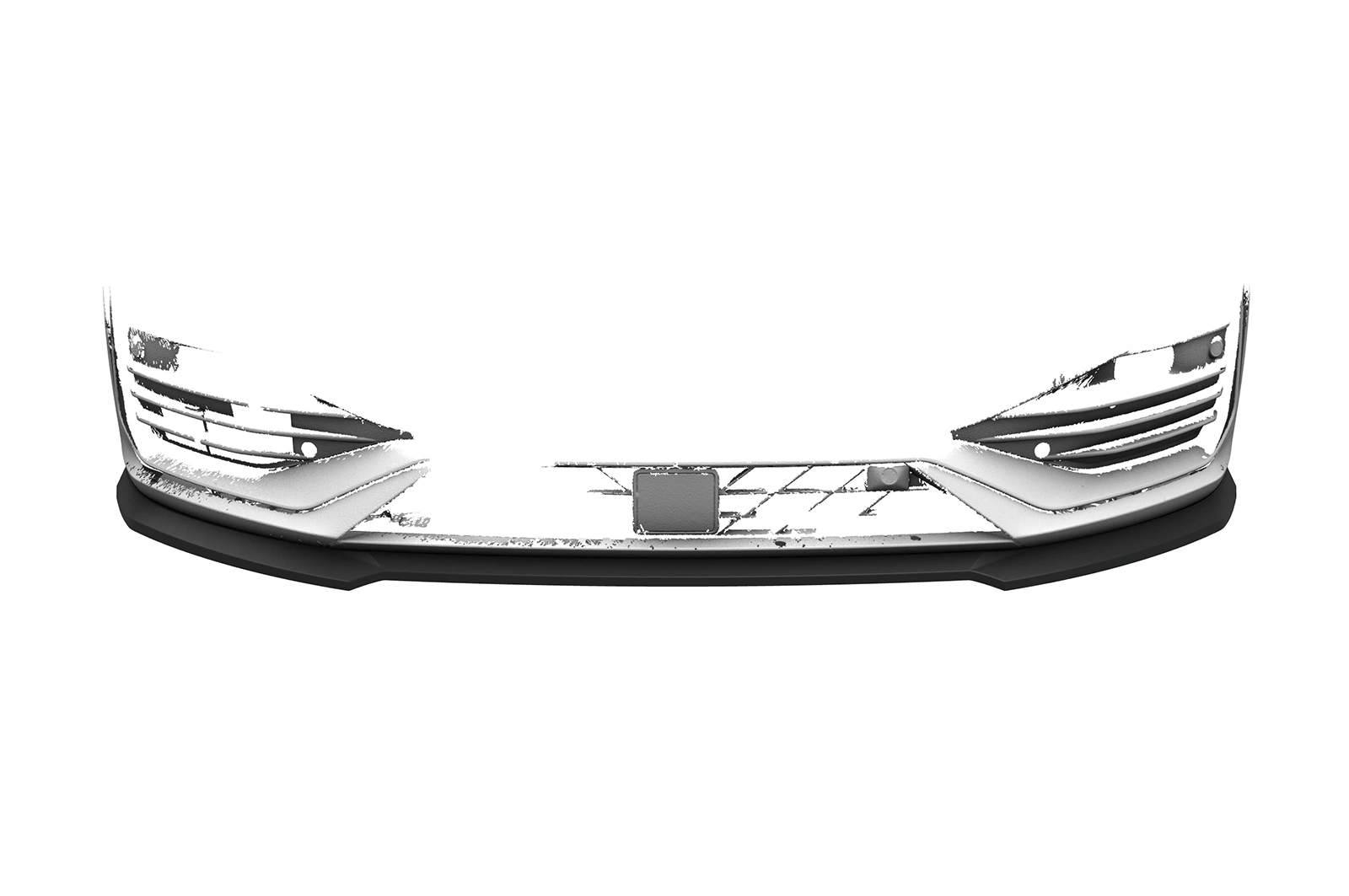 Voorspoiler Cupra Leon 4 (Typ KL) Glans Zwart van CSR Automotive (2020-)