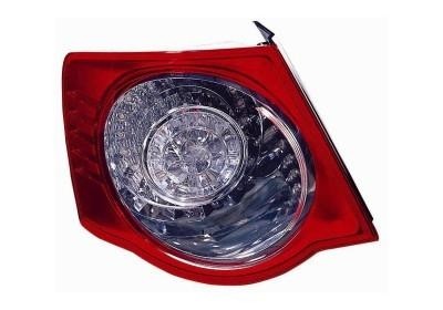 achterlicht, incl fittingdeel, rechts VW Jetta, 2005-2010