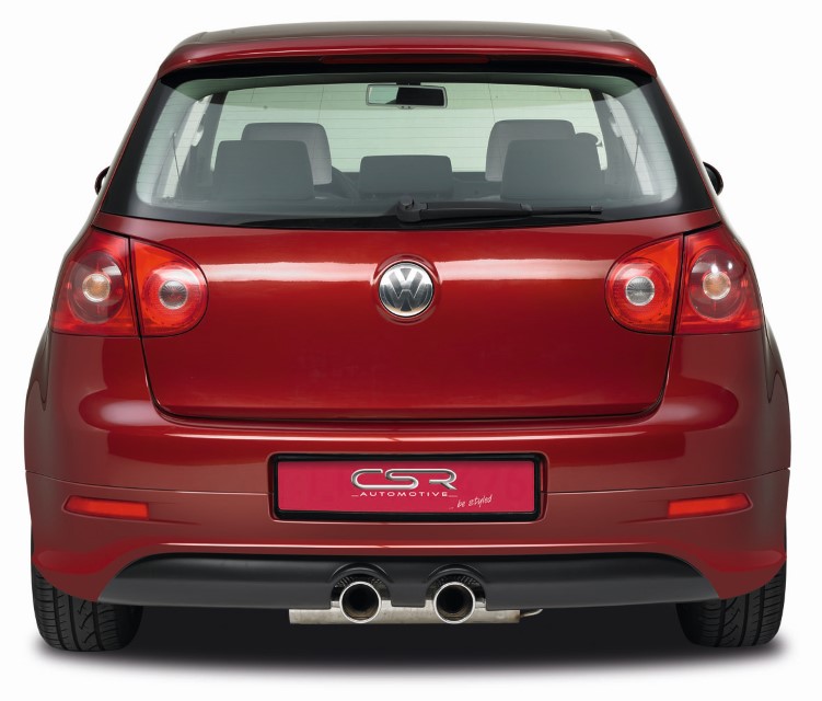 Achterbumper Diffusor VW Golf V Glans Zwart