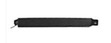koplamplijst, rechts, 09/1993-Mercedes E klasse, W124, 1985-1995