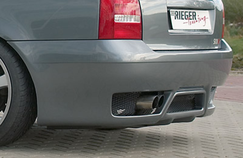 Achterbumper Audi A4 B5 Avant met Zijdelingse air-intakes Riege