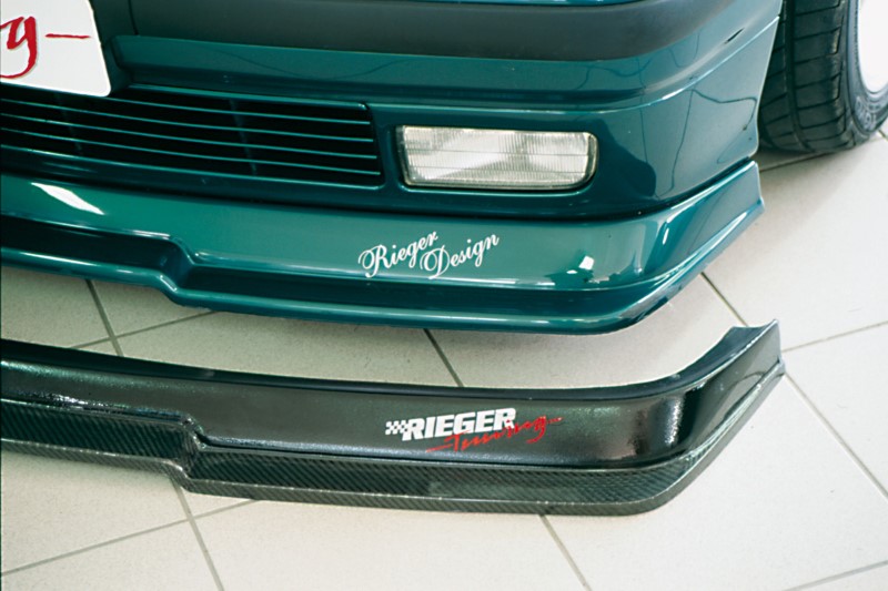 Voorspoiler voor orginele bumper BMW E36 Polyester Rieger