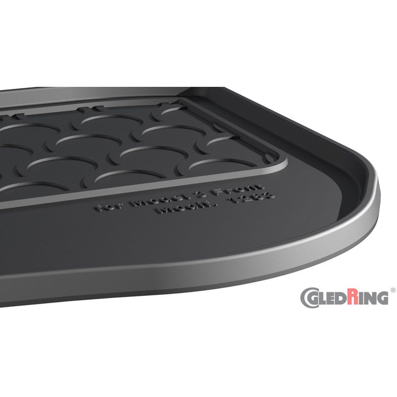 Rubbasol (Rubber) Voorste (Frunk) Kofferbakmat  Tesla Model 3 12/2020-