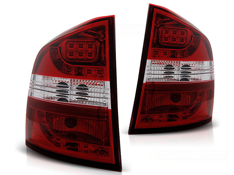 Achterlichten LED Skoda Octavia Combi Typ 1Z Bj. 05- rood