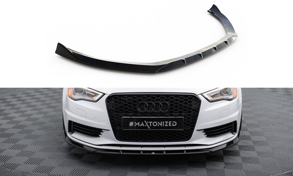 Voorspoiler V.1 Audi A3 Sedan 8v