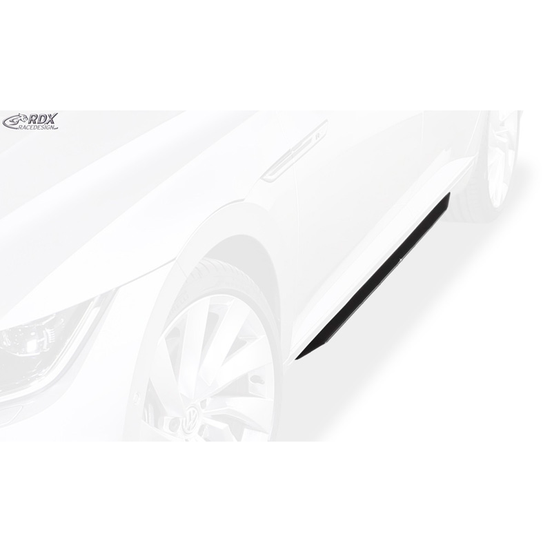 Sideskirts 'Slim'  Volkswagen Arteon 2017- incl. Shooting Brake 2020- (ABS zwart glanzend)