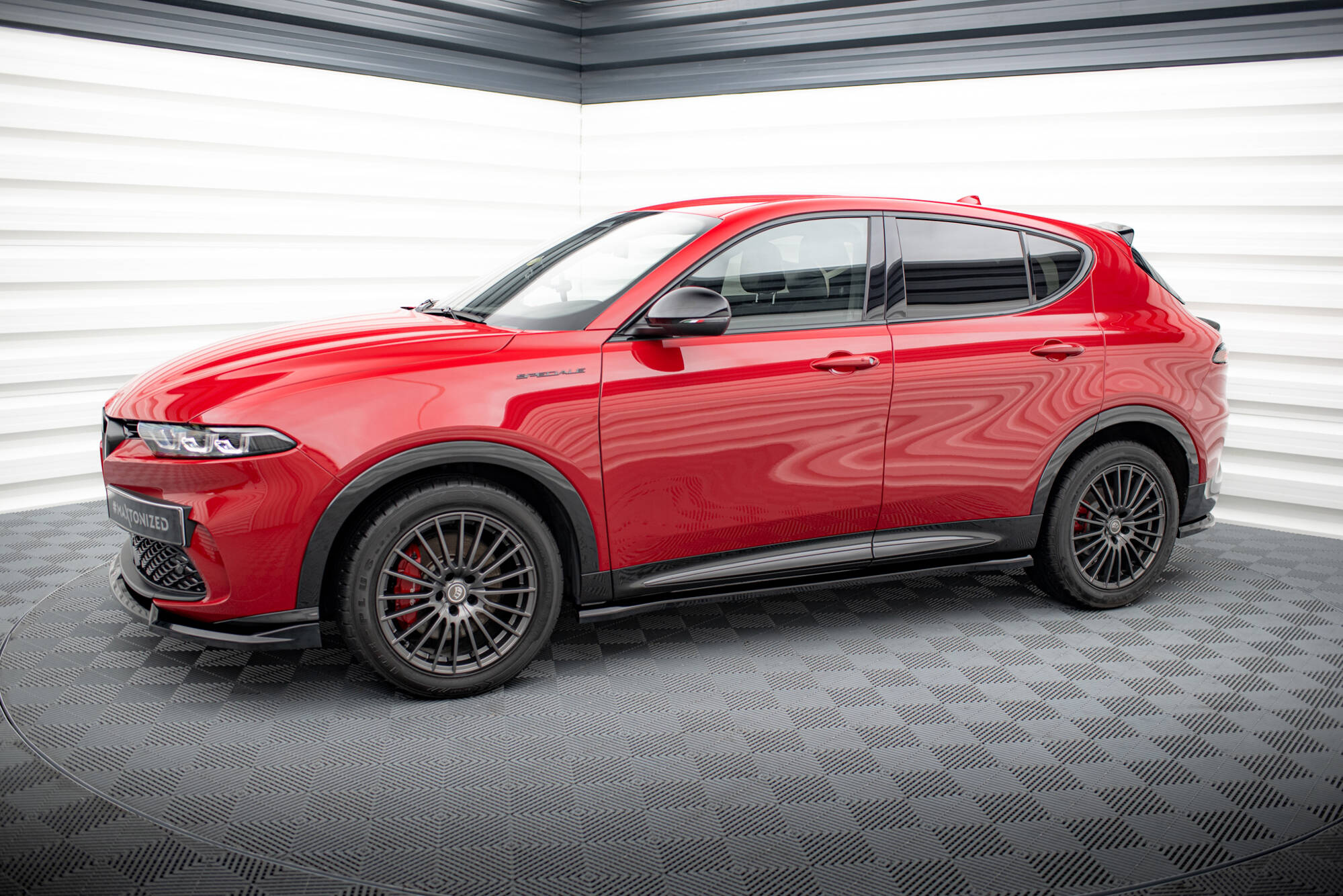 Bodykit Alfa Romeo Tonale MK1 Maxton Glanzend zwart