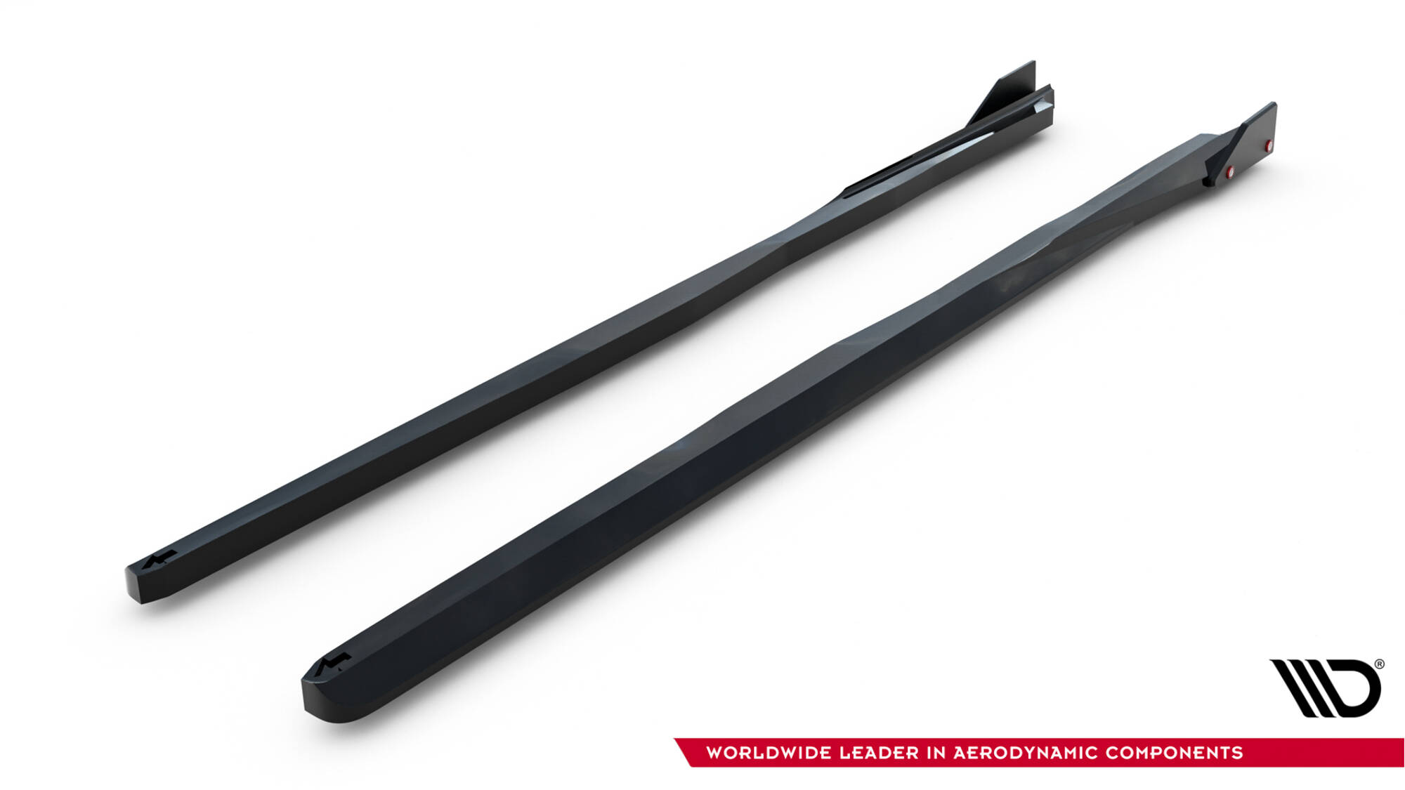 Zijskirts + Flaps Toyota GR Yaris MK4 Facelift Maxton Glanzend zwart