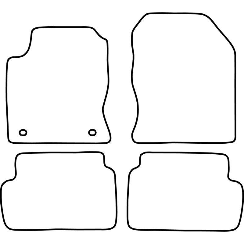 Automatten  Ford Focus 1998-2002
