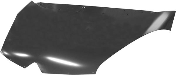 Motorkap C4 PICASSO 07->> STAAL