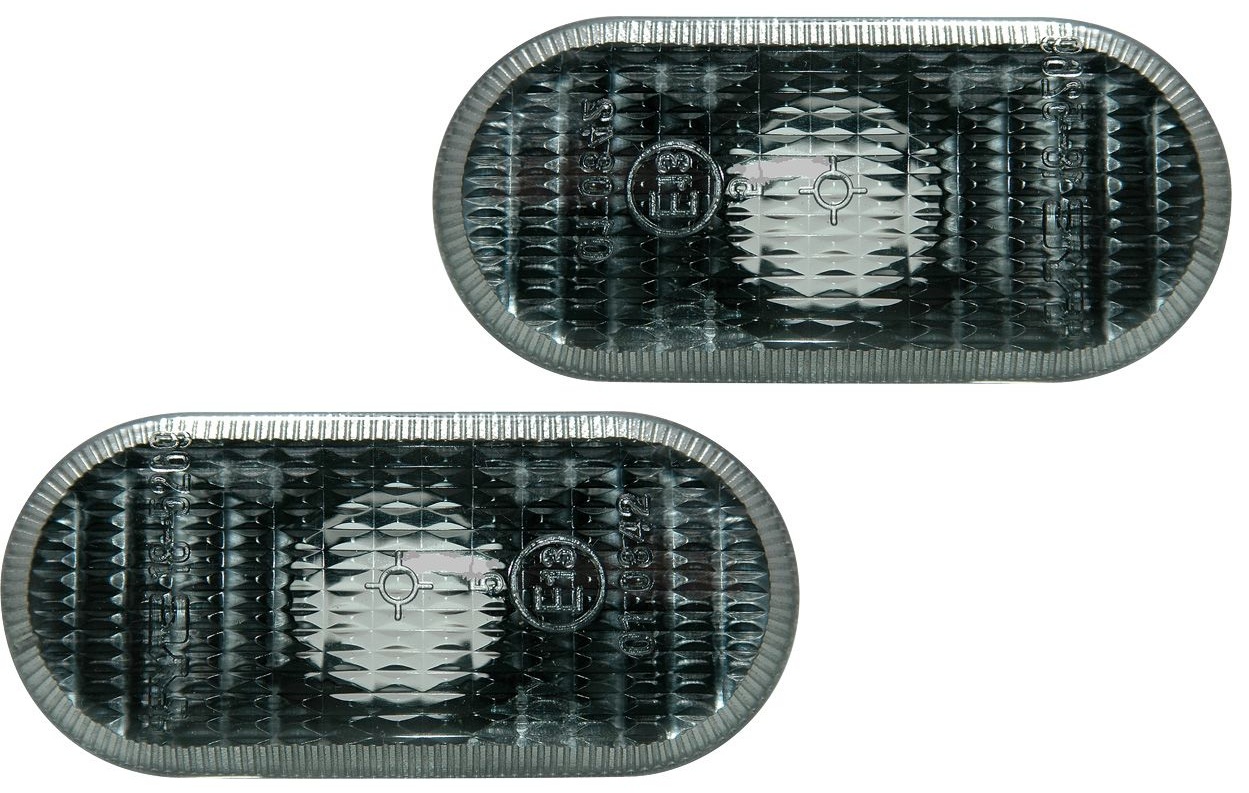 Set Zijknipperlichten  Renault & Nissan diverse modellen - Rookgrijs