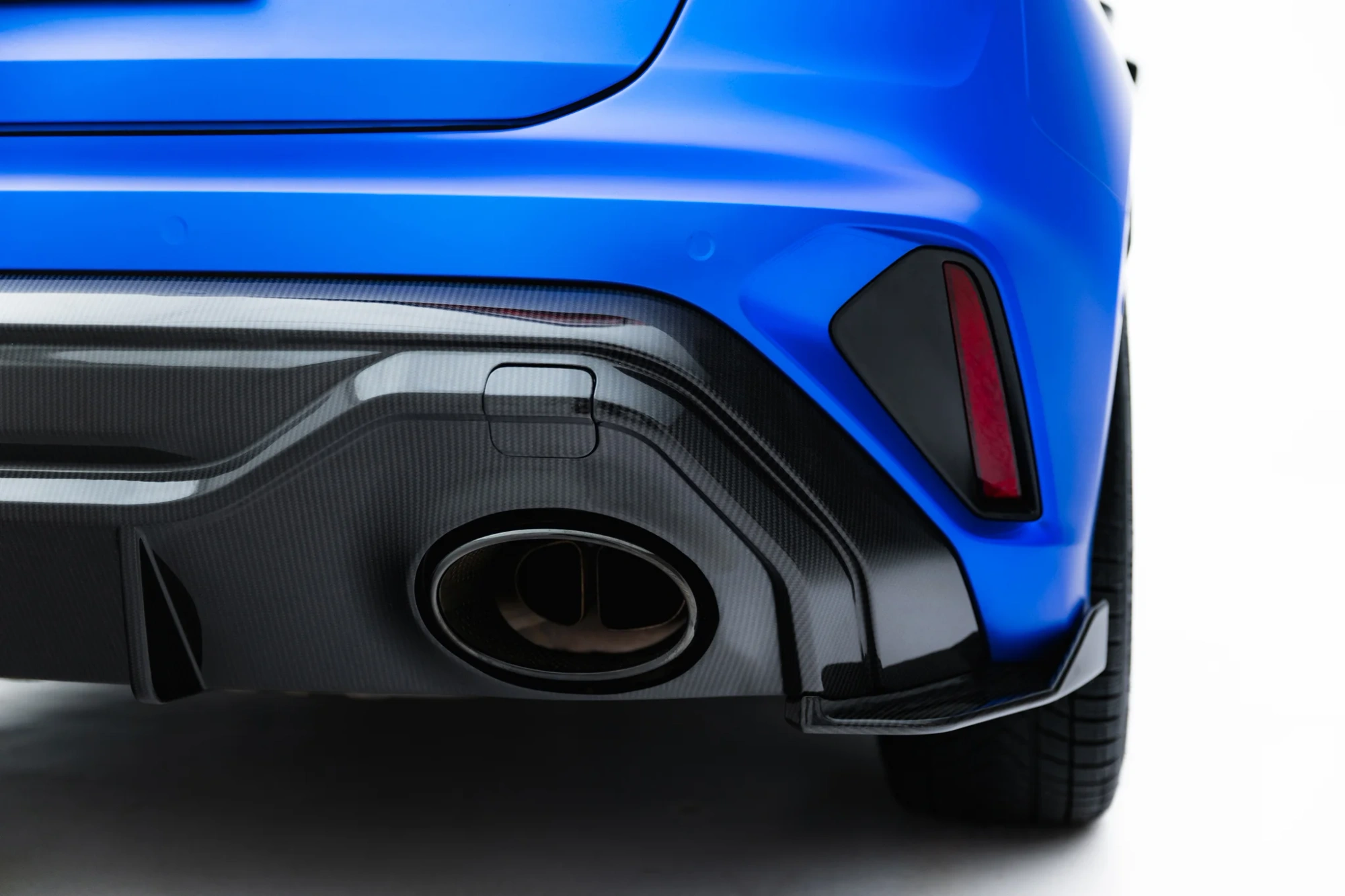 Achter Zij-Diffusers Audi RS3 Sportback 8Y Facelift Prepreg Carbon Fiber Maxton Design